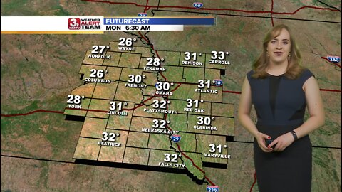 Audra's Monday Forecast