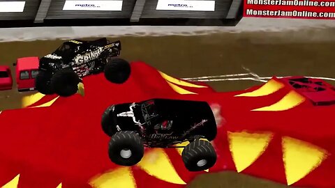 MJ El Paso 2013 Show 1 sneak peek| Monster Tour BeamNG.Drive Monster Jam #beamngdrivemonsterjam