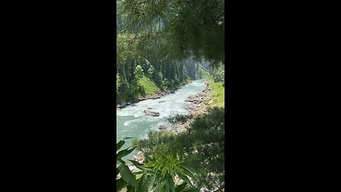 Neelum River Kashmir Pakistan.