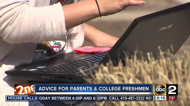 Advice for parents and college freshmen