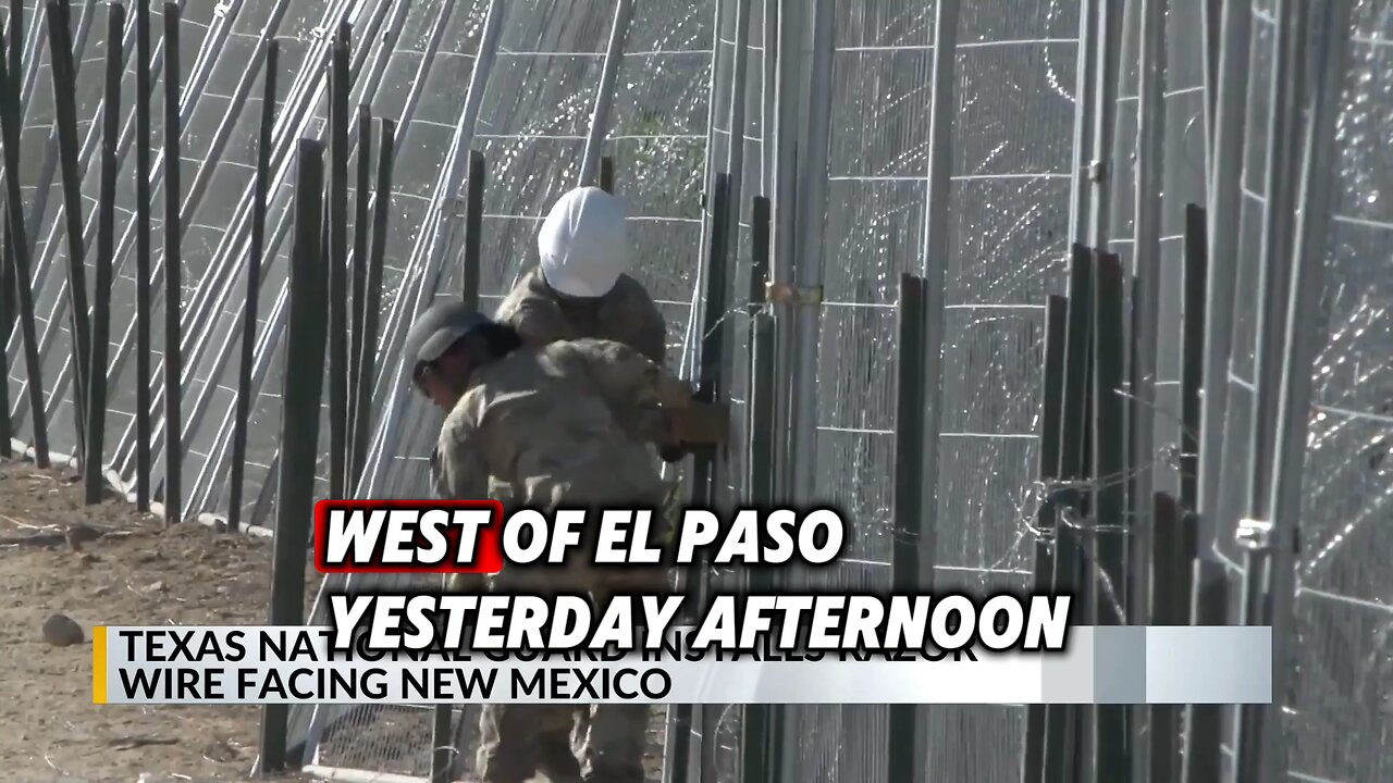 NM Governor MLG Reacts to Abbot Wire Installation on Border with New Mexico