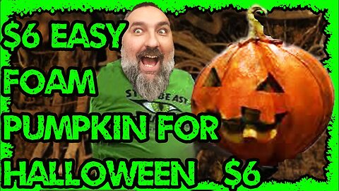 diy upholstery foam pumpkin easy to make scrap foam halloween faux pumpkin decor