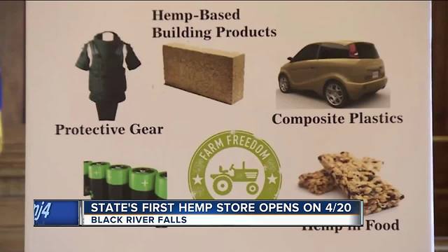 Hemp store opens in Black River Falls on 4/20