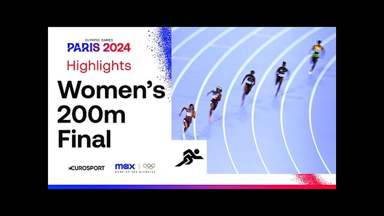 Women's 200m Final Highlights | #Paris2024 #Olympics