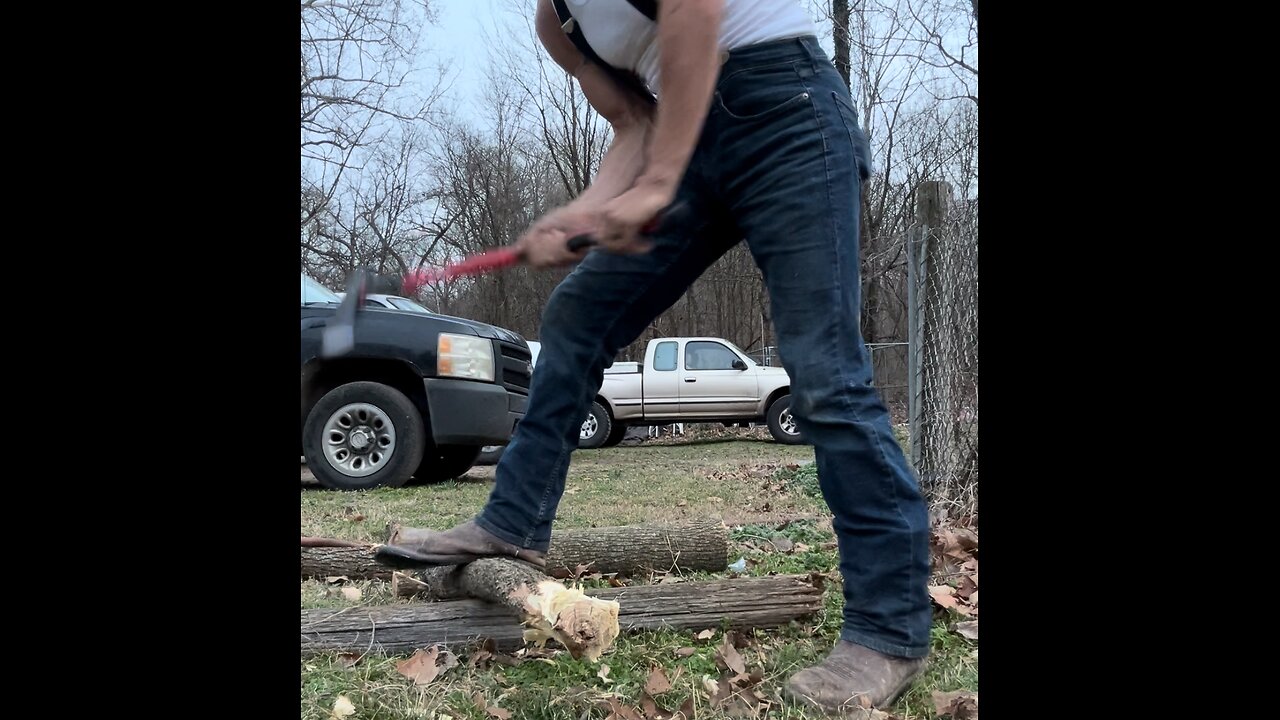 Cutting fence posts