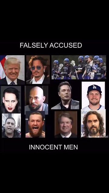 FALSELY ACCUSED INNOCENT MEN!