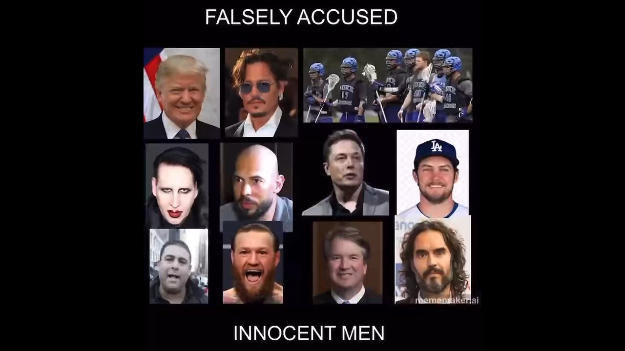 FALSELY ACCUSED INNOCENT MEN!