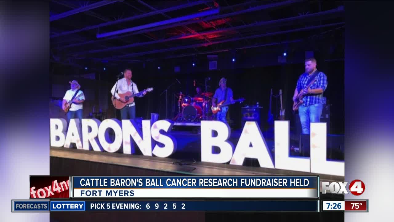 Cattle Baron's Ball raises money for cancer research in Fort Myers
