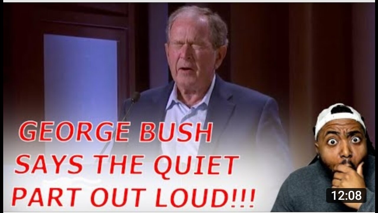 George W Bush Has Freudian Slip Of The Century About Iraq When Discussing Russia And Ukraine War!