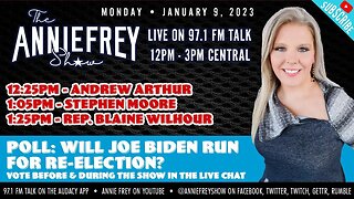 Biden's Border Visit, Speaker Kevin McCarthy, Illinois Legislature Madness • Annie Frey Show 1/9/23