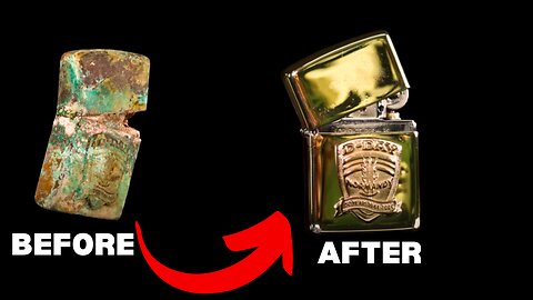 Zippo Lighter Restoration D-Day WW2 - 1944 Largest Amphibious Invasion