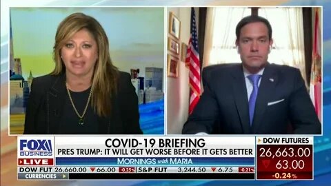 Sen Rubio Joins Maria Bartiromo on Fox Business to Talk China & Plans for a Fourth Stimulus Package