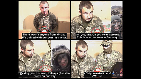 Captured AFU instructor "attempts to confuse his Russian captors."