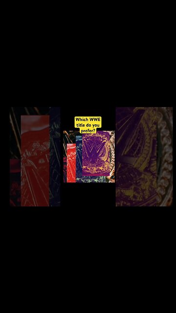 Which New WWE Championship Looks The Best?