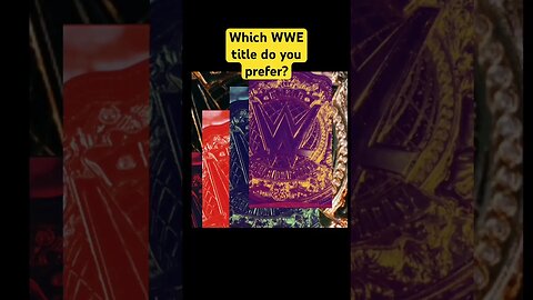 Which New WWE Championship Looks The Best?