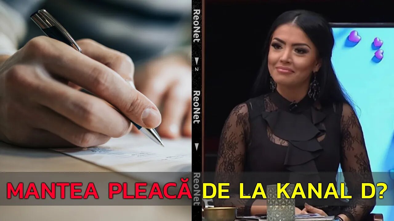 ANDREEA MANTEA PLEACĂ DE LA KANAL D?