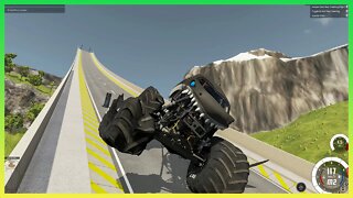 |MiniBeamNG/ Cars vs Bollards #03 BeamNG.Drive
