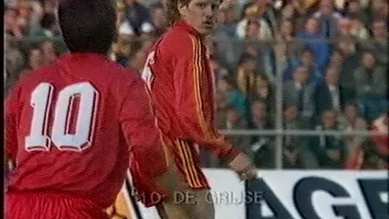 1990 FIFA World Cup Qualification - Belgium v Czechoslovakia