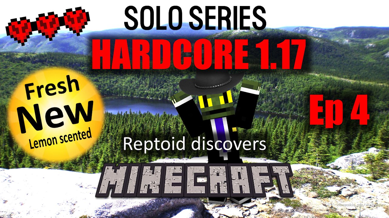 Reptoid Discovers Minecraft - Solo Series - HARDCORE 1.17 - 4