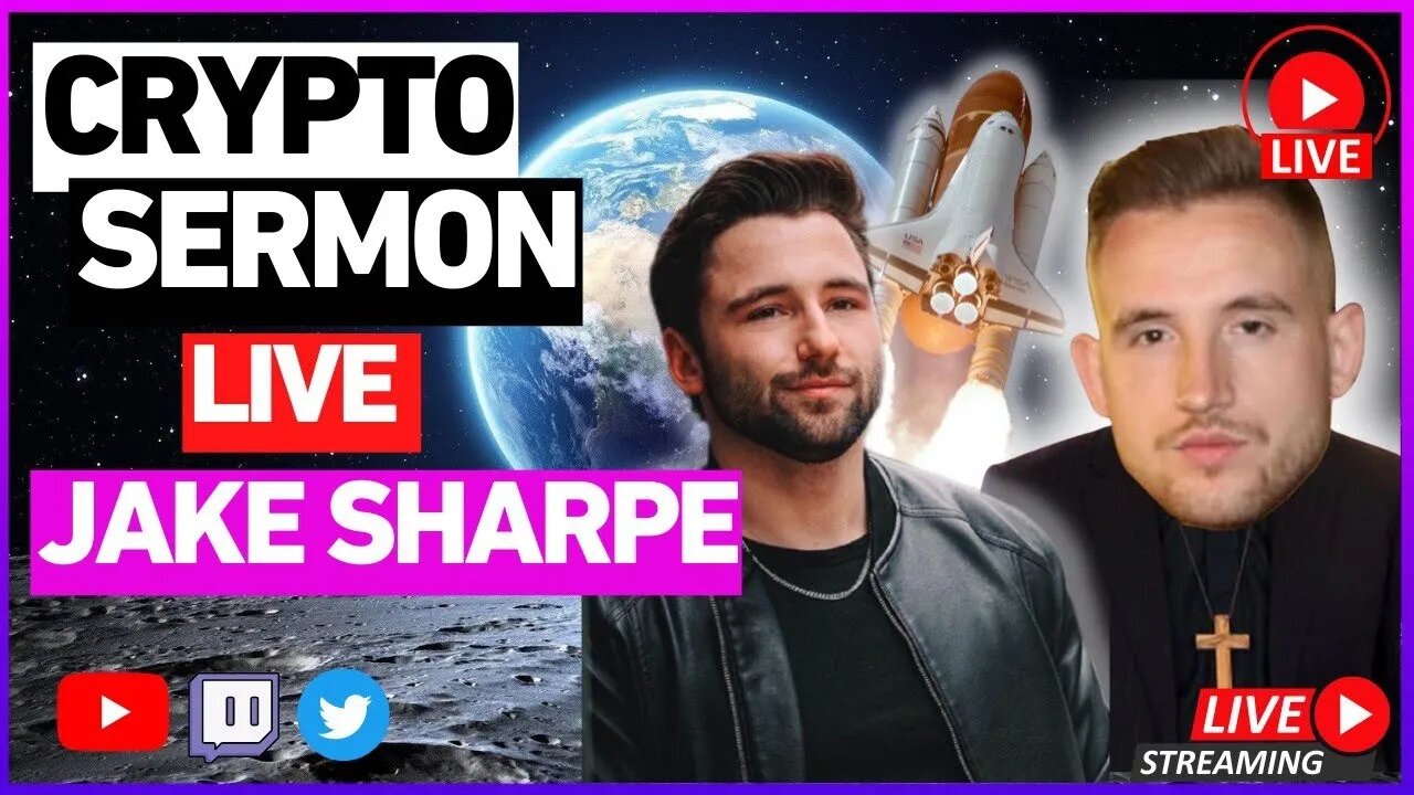 Crypto Sermon LIVE Featuring @Jake Sharpe 🤝🔥 - inkay777 Crypto #Pulsechain #Crypto