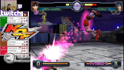 (PS2) KOF Maximum Impact - 17 - Athena Asamiya - Lv Gamer