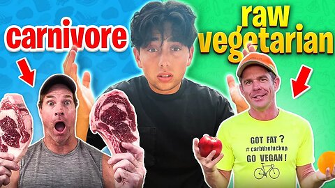 Raw Vegetarian VS Carnivore | Which Diet is Healthier?