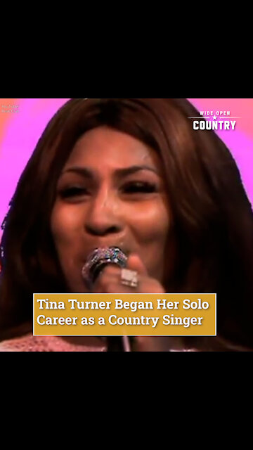 Tina Turner Began Her Solo Career as a Country Singer