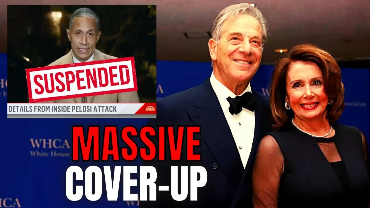 Reporter SUSPENDED For Revealing The TRUTH Behind The Paul Pelosi "Attack" | What Are They Hiding?