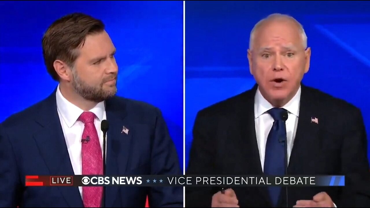 Tim Walz Defends Kamala's Open Border, Blames Trump