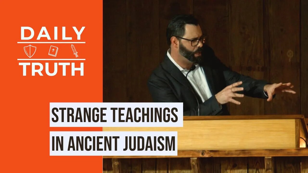 Strange Teachings In Ancient Judaism