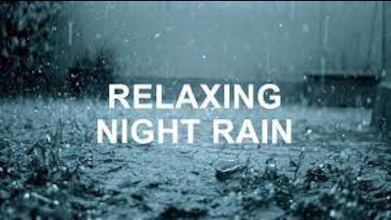 3 HOURS of Rain Sound Meditation, Autogenc Training, Deep Sleep, Relaxing Sounds