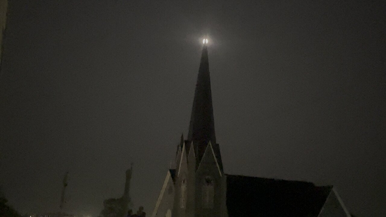 2023 Harvest Moon From North Sydney Cape Breton Island