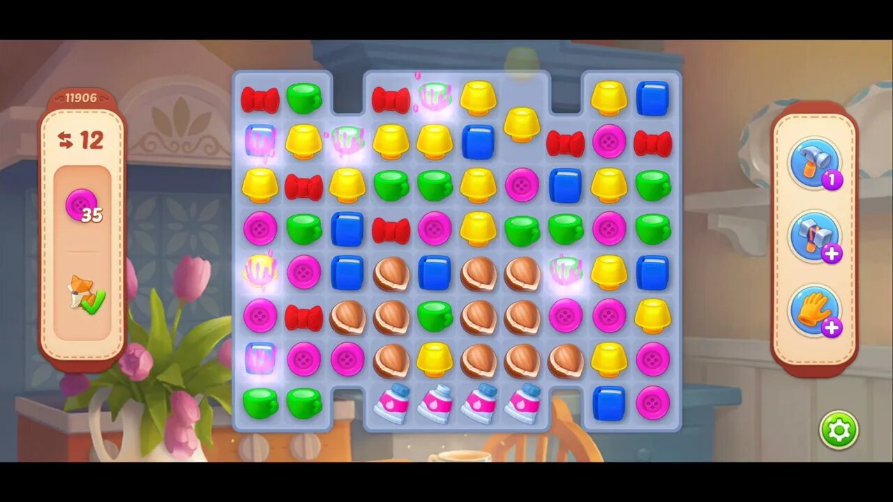 Playrix Homescapes Gameplay Walkthrough Level 11906