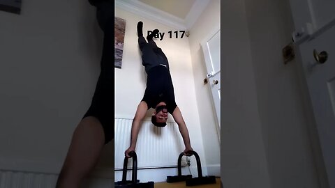 Day 117 - Learning How To Do Handstand Push Ups