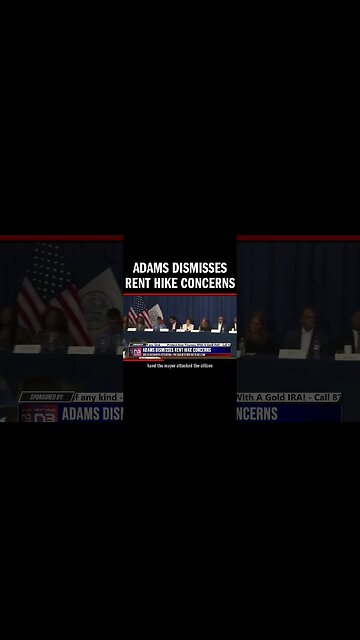 Adams Dismisses Rent Hike Concerns