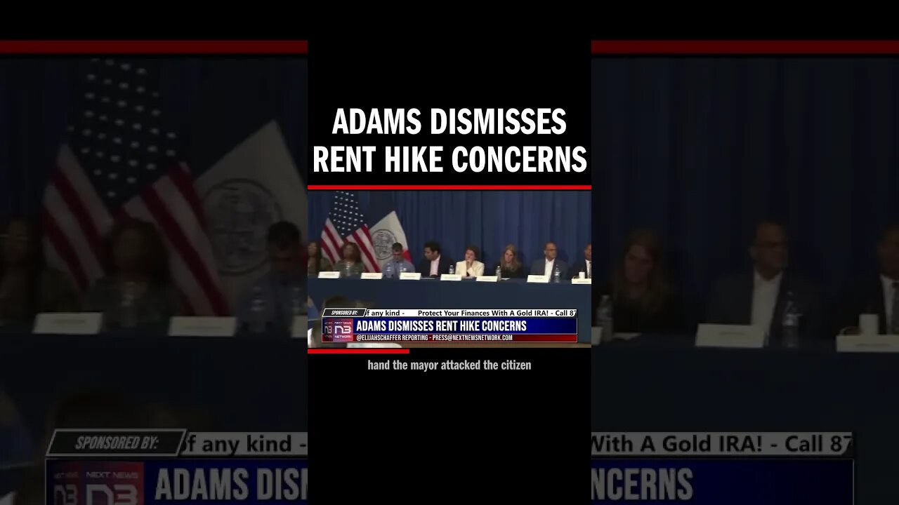 Adams Dismisses Rent Hike Concerns