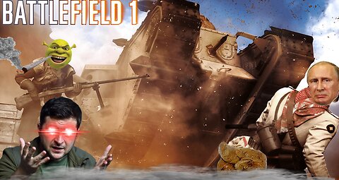 [Battlefield 1] BATTLING THE QUEUE! UKRAINE INTO RUSSIA? - (Part 21) NipplezDaClown Plays Live!