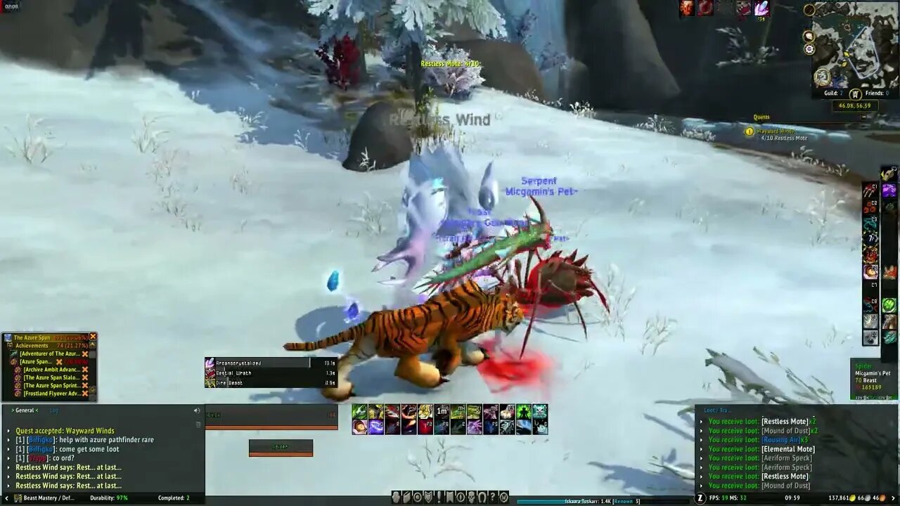 World of Warcraft Dragonflight Wayward Winds