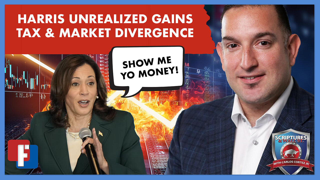 HARRIS UNREALIZED GAINS TAX AND MARKET DIVERGENCE