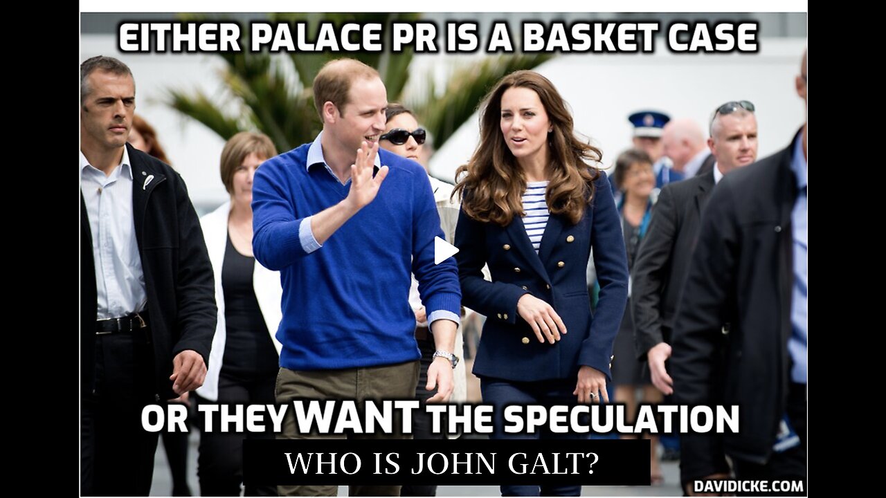 David Icke-Either Palace PR Is A Basket Case, Or They Want The Speculation - TY JGANON, SGANON