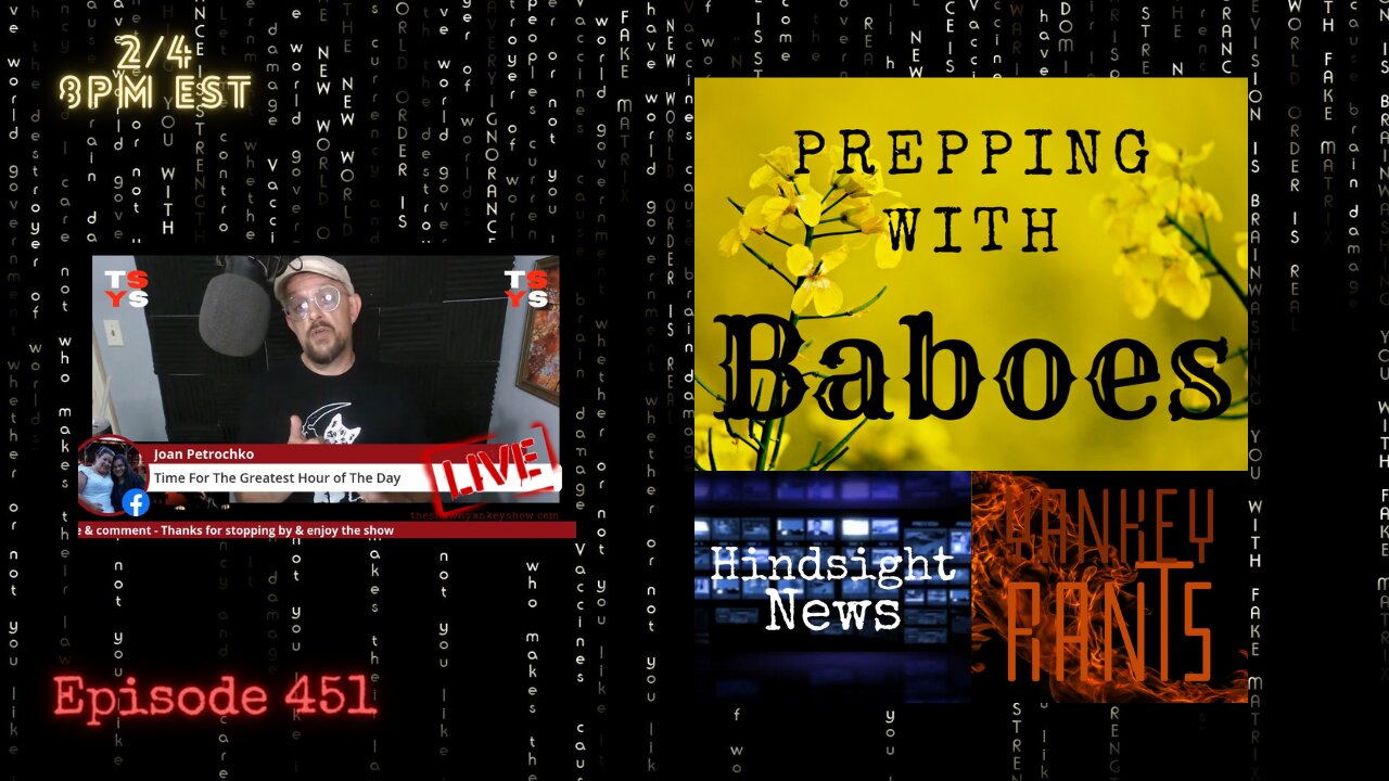 News, Rants, and Prepping w/Baboes | TSYS #451