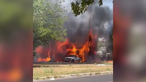 Fire On 17th And Oakes