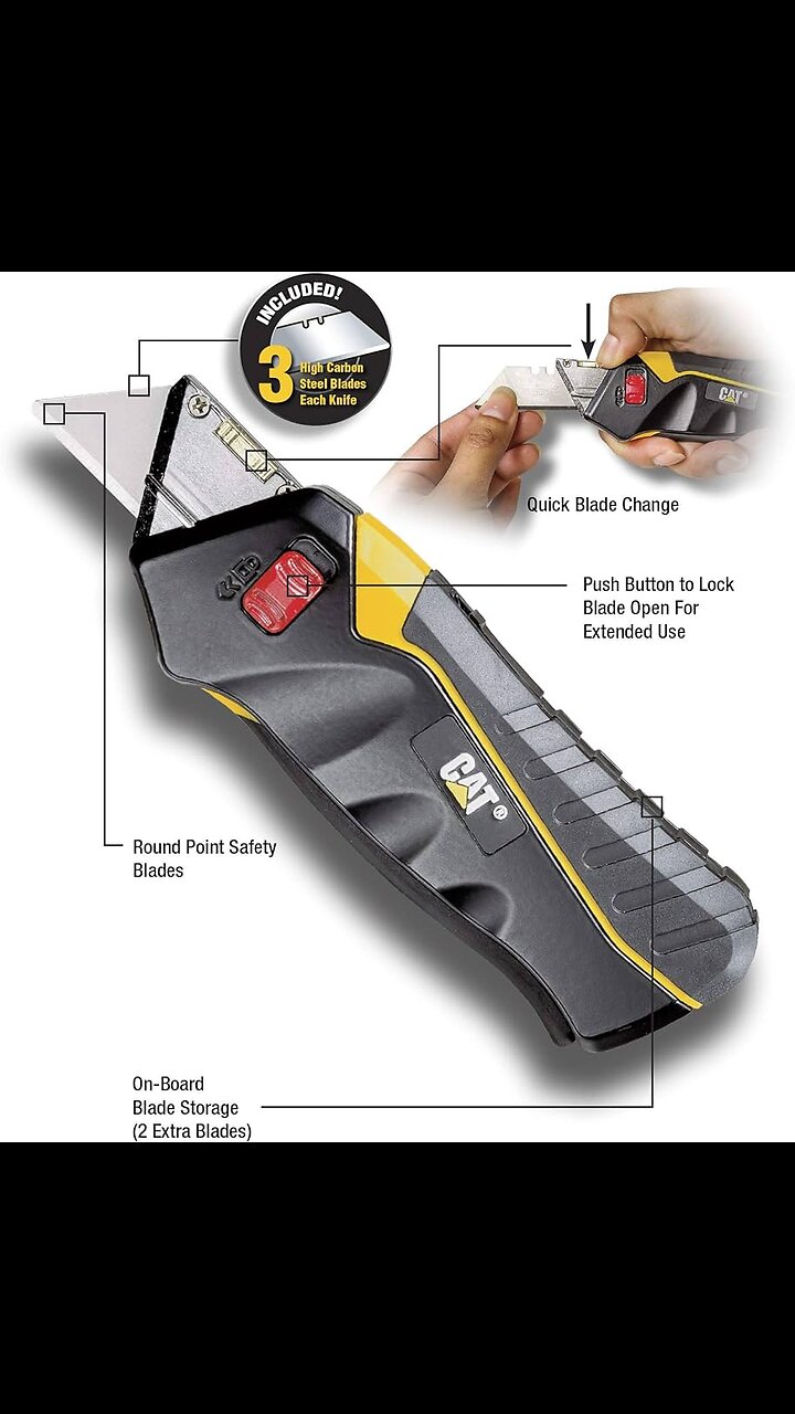 Cat Safety Utility Knife Box Cutter cat-safety-utility-knife-box-cutter