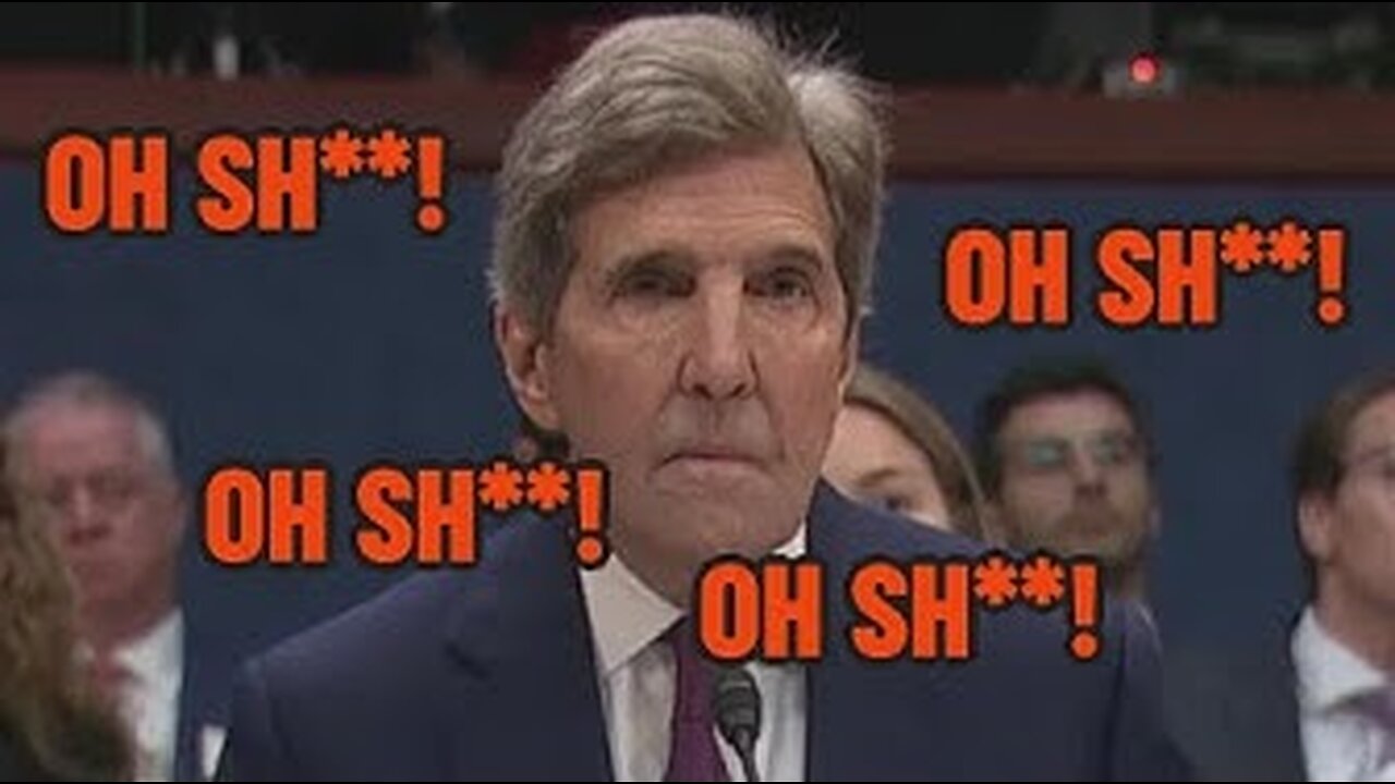 Climate Fraud Tzar John Kerry Forced to Admit Their Proposed Goals Are Not Attainable