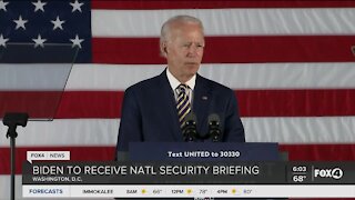 President Elect will get a national security briefing