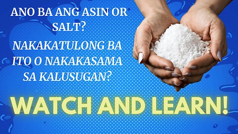 WHY SALT IS BENEFICIAL TO HUMAN?