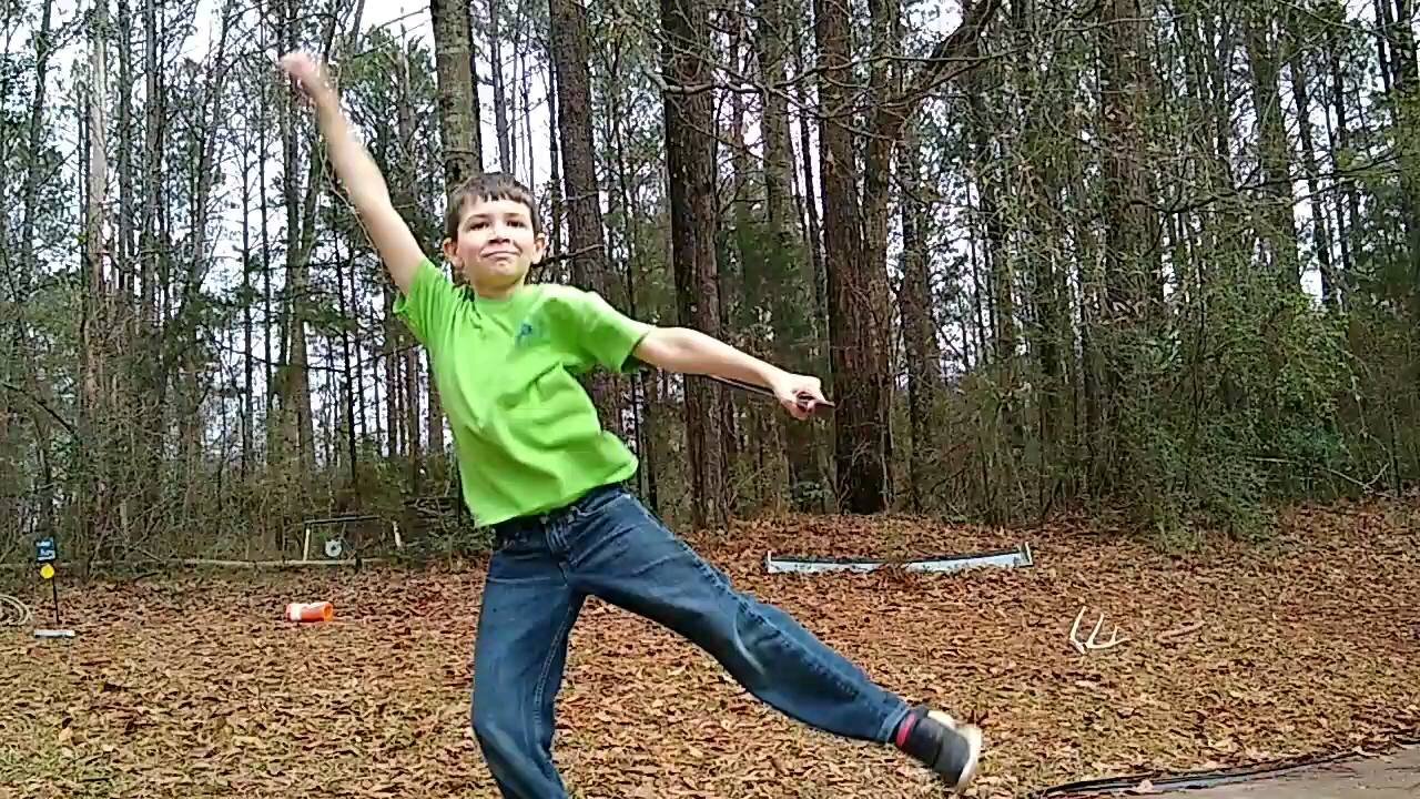 Youth Archery Trick Shot