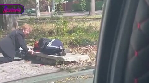 An ordinary morning in Donetsk. The center of Donetsk is again under fire from the Armed Forces