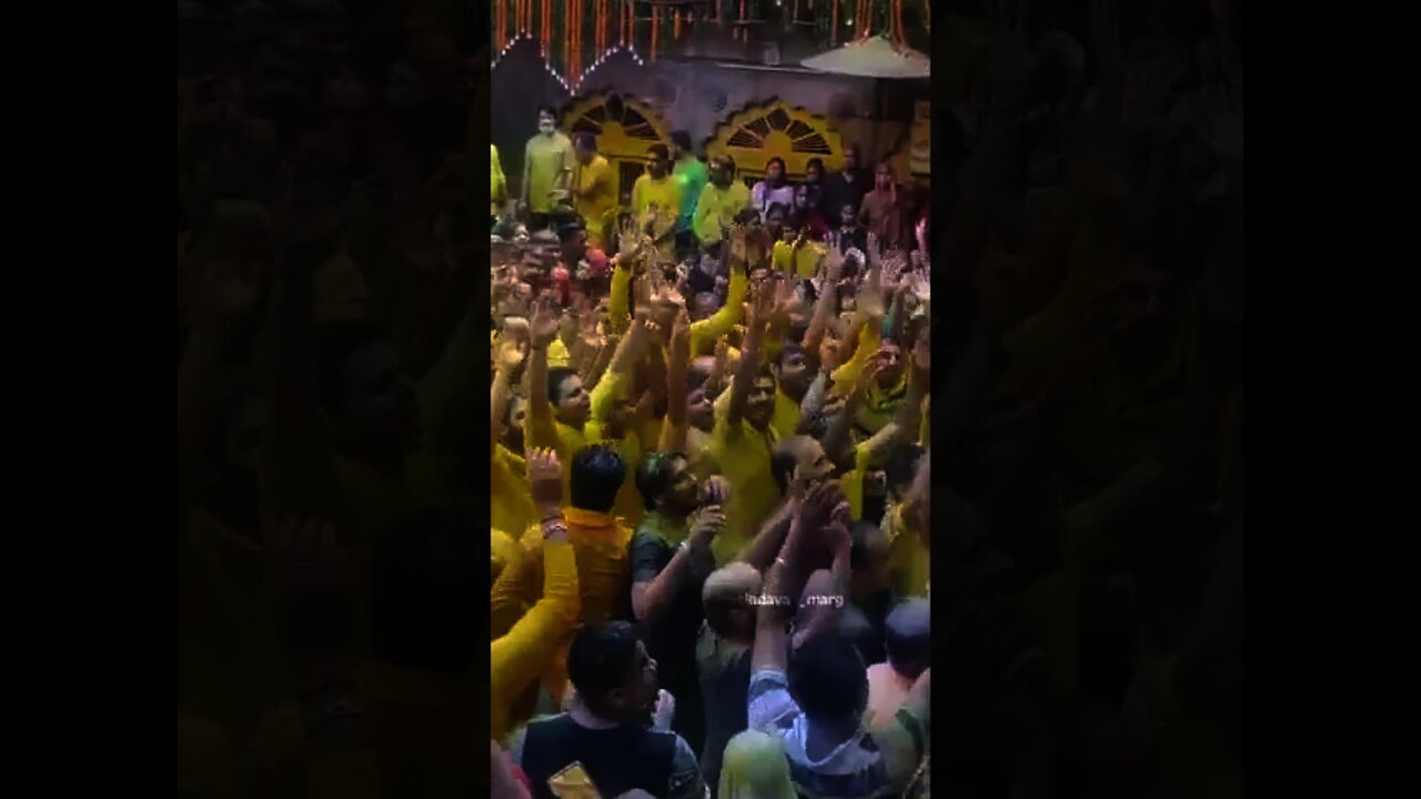 राधा अष्टमी पर गाए बधाई गीत l Banke Bihari Temple Episode-1 #shorts