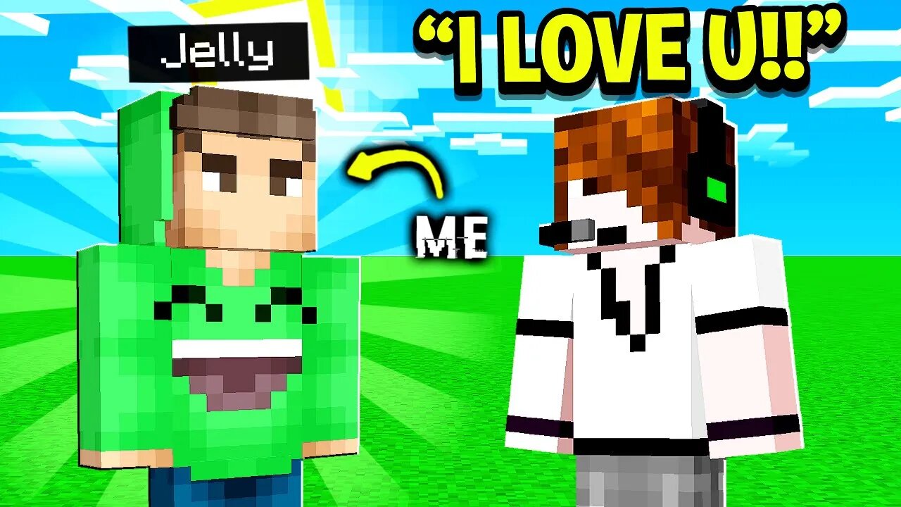 I Pretended To Be Jelly In Minecraft